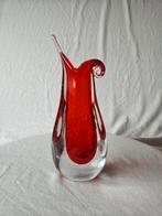 Murano Vaas - Rood, Ophalen of Verzenden