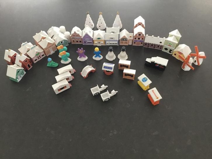 Nieuw Kerstdorp winterdorp mini’s Albert Heijn AH 43-delig, Verzamelen, Supermarktacties, Albert Heijn, Ophalen of Verzenden