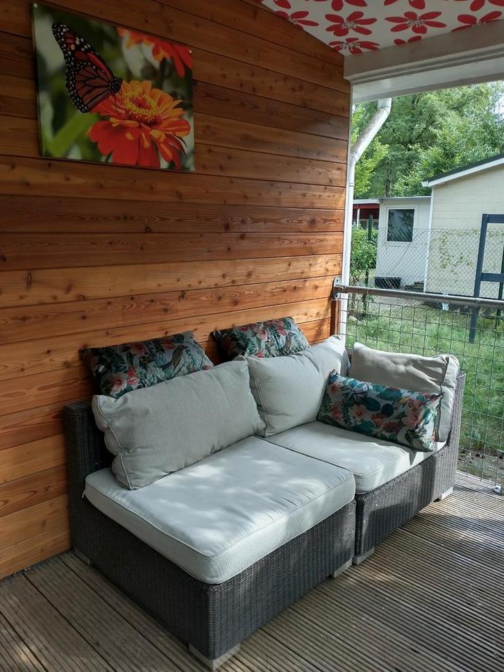 Nette loungeset 88 x 152 cm, Tuin en Terras, Tuinsets en Loungesets, Gebruikt, Ophalen