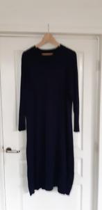 Lange gebreide jurk, Kleding | Dames, Blauw, Maat 46/48 (XL) of groter, Ophalen of Verzenden, Zo goed als nieuw