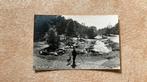 Schaapsherder met schapen Loosdrechtsche Hei Hilversum, Ophalen of Verzenden, 1920 tot 1940, Gelopen, Natuur