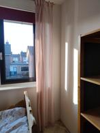 Zachtroze doorschijnende gordijnen (2x), Ophalen of Verzenden