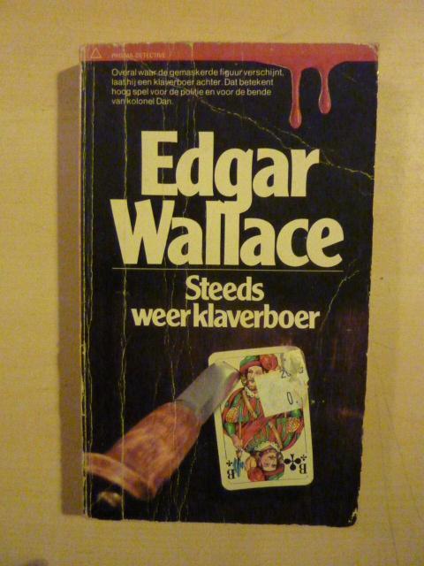 Edgar Wallace - Steeds weer klaverboer, Boeken, Detectives, Gelezen, Ophalen of Verzenden