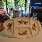 Mooie hapjes schaal. Vintage., Ophalen of Verzenden, Zo goed als nieuw, Rond, Glas