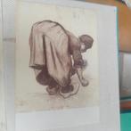 Geborduurde en/of opgelegde ansichtkaarten, Verzamelen, Ophalen of Verzenden