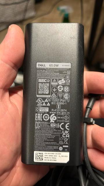 Dell 65W lader USB-C beschikbaar voor biedingen