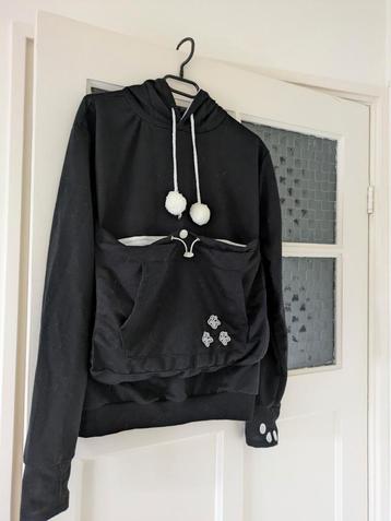 Leuke kattentrui/hoodie met buidel beschikbaar voor biedingen