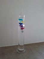 Galileo Thermometer Decoratief en functioneel! Leuke kleuren, Ophalen of Verzenden, Zo goed als nieuw, Binnenthermometer