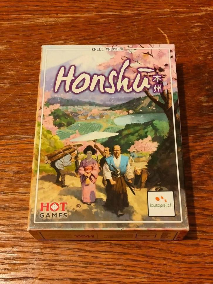 Honshu, Hobby en Vrije tijd, Gezelschapsspellen | Bordspellen, Gebruikt, Een of twee spelers, Drie of vier spelers, Vijf spelers of meer