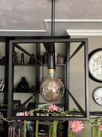 Hanglamp, zwart, Huis en Inrichting, Lampen | Hanglampen, Ophalen, Zo goed als nieuw, Modern, Metaal