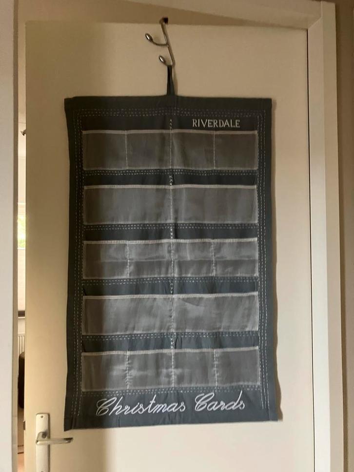 Stoffen Kerstkaartenhouder / Organizer # Riverdale, Diversen, Kerst, Zo goed als nieuw, Ophalen of Verzenden