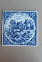 6 verschillende delftsblauwe tegels, Antiek en Kunst, Antiek | Wandborden en Tegels, Ophalen of Verzenden