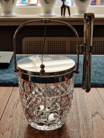 Vintage Cristal D'Arques ijs emmer jaren 60/70. beschikbaar voor biedingen