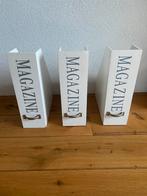 3 Lectuurbakken / Tijdschriftenhouders, Ophalen, Gebruikt