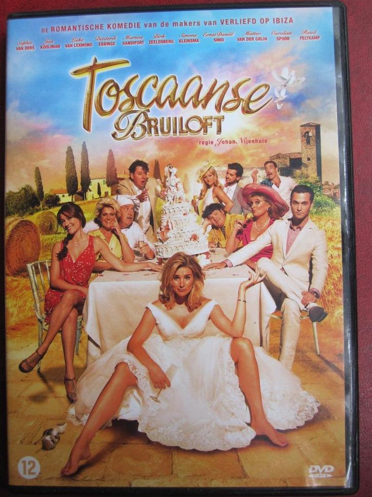 Toscaanse Bruiloft (2014), Cd's en Dvd's, Dvd's | Nederlandstalig, Zo goed als nieuw, Film, Komedie, Vanaf 12 jaar, Ophalen of Verzenden
