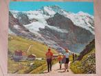 Vintage Zwitserland Poster - Berglandschap, Rechthoekig Liggend, Ophalen of Verzenden, Zo goed als nieuw, A1 t/m A3