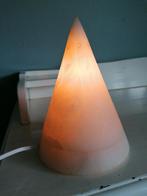 natuursteen lampen 2x piramide, Huis en Inrichting, Lampen | Tafellampen, Verzenden, Gebruikt, Vintage, Minder dan 50 cm