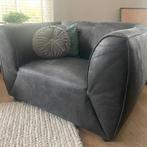 Grijze Loveseat / Bank - Perfecte Staat!, Huis en Inrichting, Stoelen, Ophalen, Zo goed als nieuw, Eén, Stof