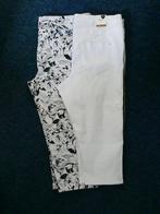 Nieuwe/zgan witte 3/4 / capri broek, maat 50, Kleding | Dames, Ophalen, Wit, Maat 46/48 (XL) of groter, Nieuw