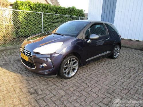 Citroën DS3 1.2 VTI Clima Radio/CD (bj 2016), Auto diversen, Schadeauto's, Handgeschakeld, Benzine, Overige carrosserieën, Overige kleuren