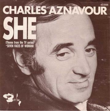Charles Aznavour - She (Single) beschikbaar voor biedingen