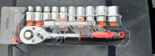 Nieuwe doppenset ratel set  12-delig, Auto diversen, Autogereedschap, Nieuw, Ophalen of Verzenden