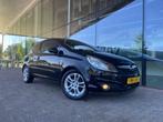 Opel Corsa 1.4-16V Sport 90 PK-AIRCO-APK-BLACK, Voorwielaandrijving, Elektrische ramen, Stof, Gebruikt