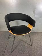 Allermuir Mollie vergaderstoel, Ophalen, Zwart, Nijverheidsweg 13, Metaal