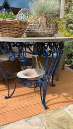 Gietijzeren tuintafel onderstel, Ophalen of Verzenden, Zo goed als nieuw, Rechthoekig, Metaal