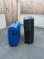 Gratis af te halen 2 hardschalige Samsonite koffers, Sieraden, Tassen en Uiterlijk, Koffers, Ophalen, Gebruikt, Hard kunststof