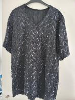 TOP MET PAILLETTEN, Kleding | Dames, Tops, Zwart, Maat 42/44 (L), Ophalen of Verzenden, Zo goed als nieuw