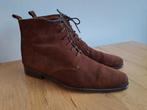Suede Veterschoenen - Handgemaakt mt 9 (EU43), Kleding | Heren, Schoenen, Ophalen of Verzenden, Zo goed als nieuw, Bruin