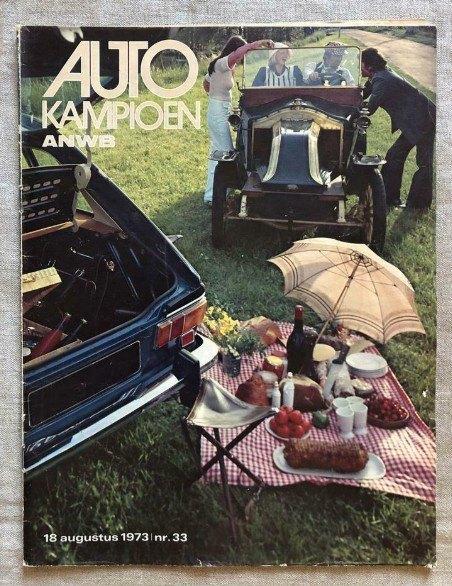 Auto Kampioen 1973: Test Fiat 132, Mercedes W114, MGB GT V8, Boeken, Auto's | Folders en Tijdschriften, Gelezen, Algemeen, Ophalen of Verzenden
