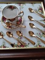 Gouden lepeltjes, Antiek en Kunst, Antiek | Bestek, Ophalen of Verzenden