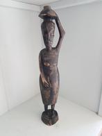 Afrikaans handgemaakt beeld - spirituele culturele betekenis, Antiek en Kunst, Ophalen of Verzenden