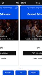 Joy Crookes - 2 Tickets, Tues 25 Nov, Tickets en Kaartjes, Concerten | Pop, Twee personen, November