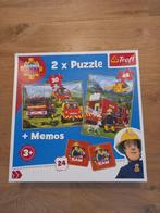 Brandweerman Sam puzzel 3in1, Kinderen en Baby's, Speelgoed | Kinderpuzzels, Ophalen of Verzenden, 10 tot 50 stukjes, Zo goed als nieuw