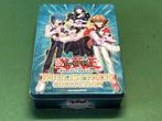 Yu-Gi-Oh! tinnen dozen - 3 stuks in goede staat, Ophalen of Verzenden, Gebruikt, Overige typen, Foil