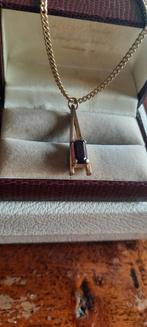 Vintage Avon ketting met amethist., Sieraden, Tassen en Uiterlijk, Paars, Ophalen of Verzenden, Zo goed als nieuw, Steen of Mineraal