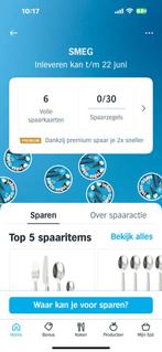 AH SMEG 6 volle kaarten, Albert Heijn, Ophalen of Verzenden