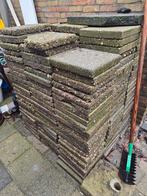 stoeptegels, Ophalen, Gebruikt, Beton, Terrastegels