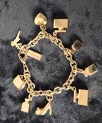 Vergulde bedelarmband Dolce en Gabbana, Ophalen of Verzenden, Goud, Leer