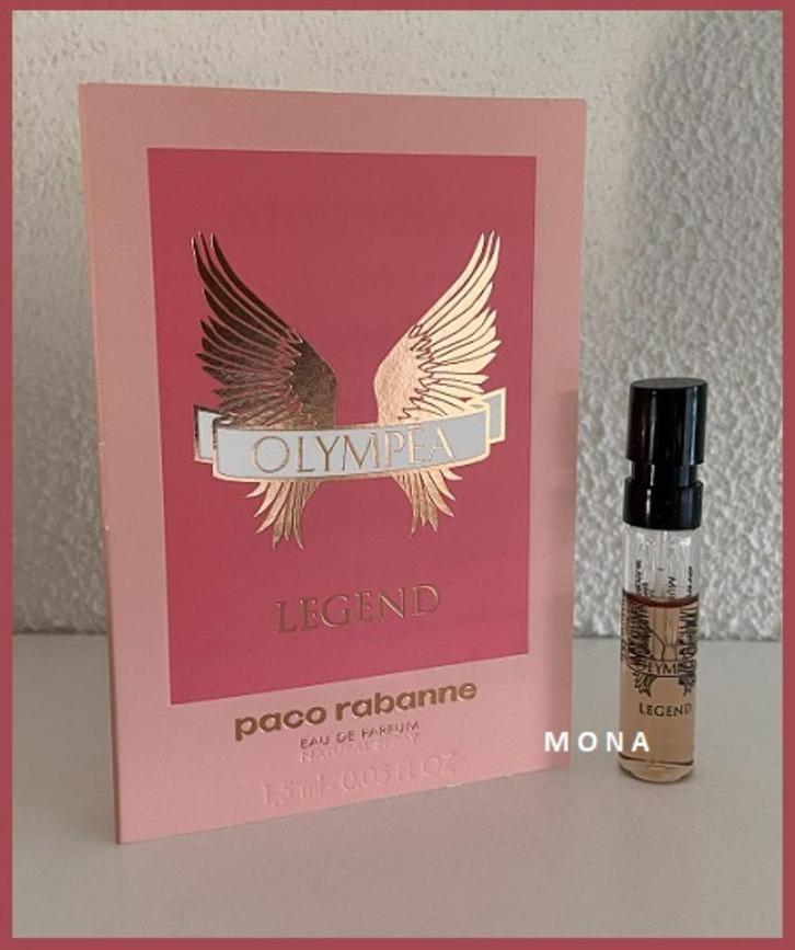 Olympéa Legend parfum sample proefje tester monster, Sieraden, Tassen en Uiterlijk, Uiterlijk | Parfum, Nieuw, Verzenden