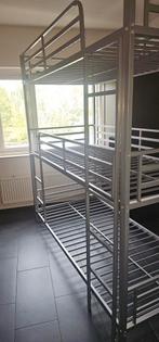 Stapelbed 3 persoons, Ophalen, Gebruikt, 90 cm, Tweepersoons