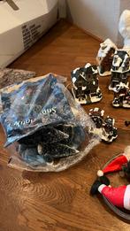 Kersthuisjes, kerstdecoratie, kerstmannen, dekens, ect ect, Ophalen, Zo goed als nieuw