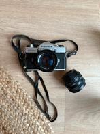 Fujica STX-1N Camera met 50mm lens, Ophalen of Verzenden, Gebruikt, Spiegelreflex, Fuji