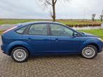 Ford Focus 1.8 92KW 5D 2009 Blauw, Auto's, Zwart, 4 cilinders, Blauw, 1207 kg
