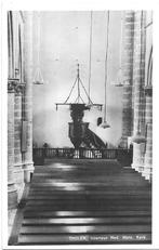 AK Tholen - Interieur Ned. Herv. Kerk, Verzenden, 1940 tot 1960, Ongelopen, Zeeland