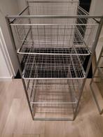 2x Metalen Draadmand Kast Ikea, Ophalen of Verzenden, Zo goed als nieuw, Industrieel