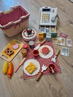 Speelgoed Picknickmand & Kassa, Ophalen, Zo goed als nieuw, Hout, Speelkeuken-accessoire